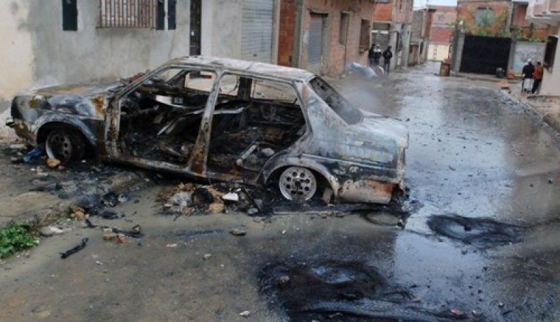 عشرة جرحى وسبعة عشر موقوفا في تجدد للمواجهات بتسالة المرجة في العاصمة