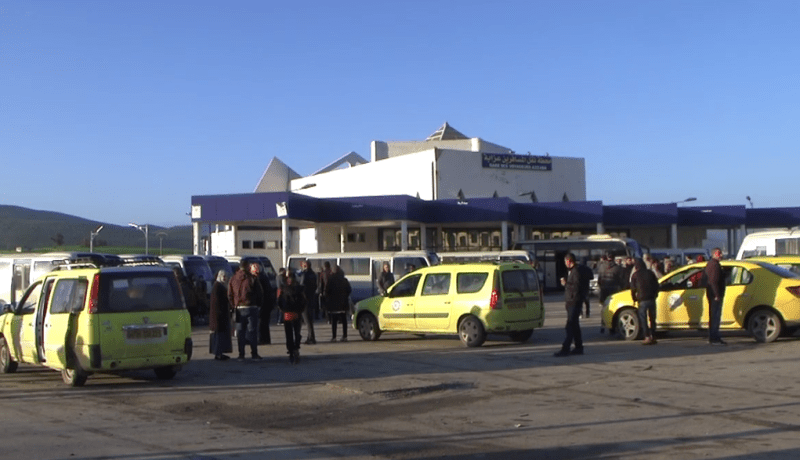 الناقلون الخواص خط عزابة_ سكيكدة يضربون عن العمل