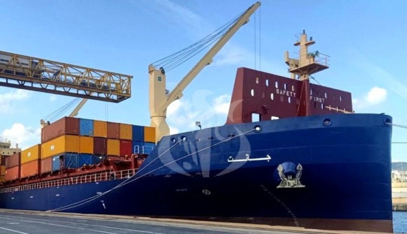 نقل بحري: باخرة “جانت” نقلت 900 حاوية خلال رحلتها الأولى