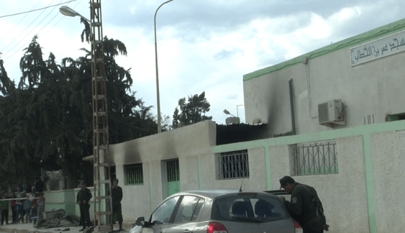 وفاة شخصين من ضحايا حريق مسجد في تبسة
