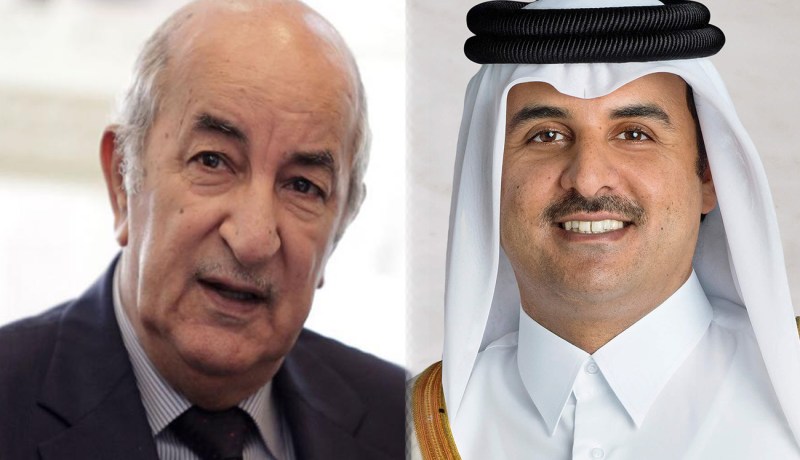 أمير دولة قطر يهنىء الرئيس تبون بعيد الفطر المبارك