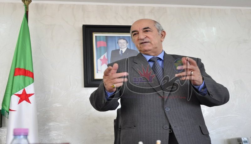 تبون يلتحق بمكتبه بداية من يوم غد