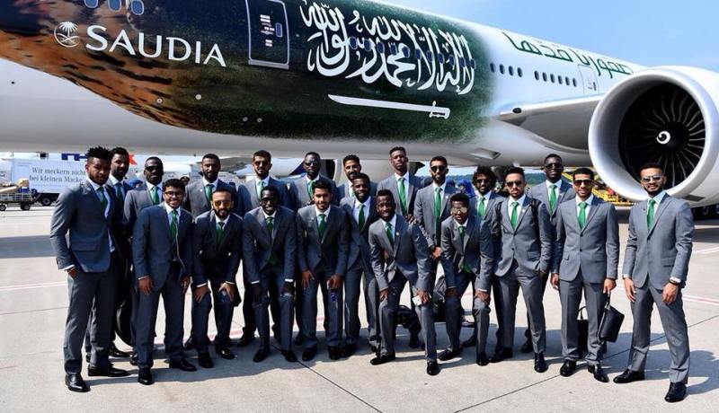 بالصور.. الأخضر السعودي يحل بروسيا للمشاركة في المونديال