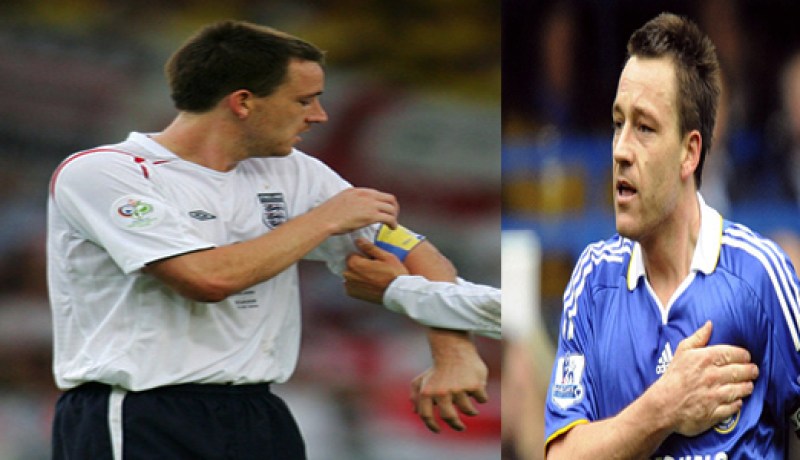 سحب شارة قيادة منتخب انجلترا من جون تيري