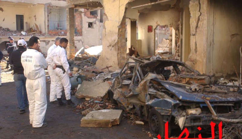صور لتفجيرات الثنية