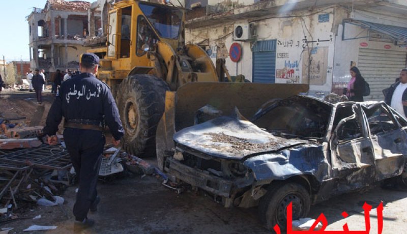 صور لتفجيرات الثنية