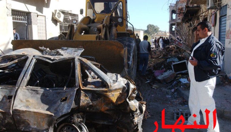 صور لتفجيرات الثنية