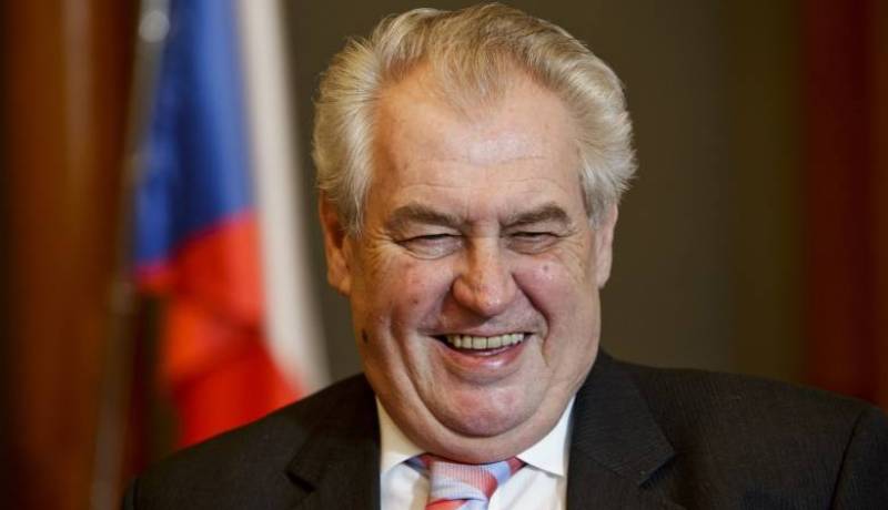 مزحة رئيس التشيك تثير زوبعة من الإنتقادات