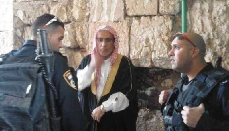 جيش الاحتلال الإسرائيلي يعتقل خطيب المسجد الاقصى