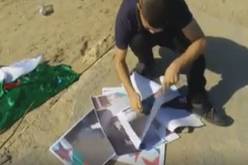 السلطات الفلسطينية تعتقل الشاب الذي قام بحرق العلم الجزائري