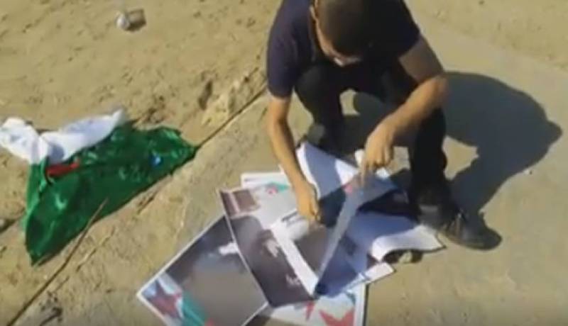 السلطات الفلسطينية تعتقل الشاب الذي قام بحرق العلم الجزائري