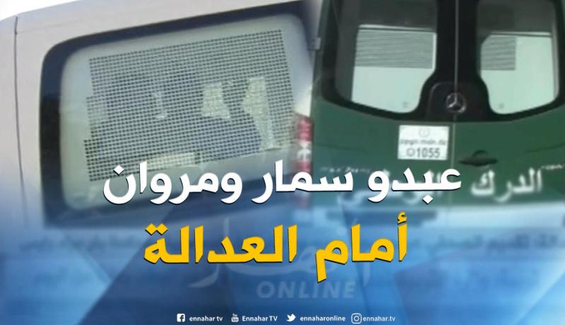 الصحفي عبدو سمار ومصور أمام وكيل الجمهورية
