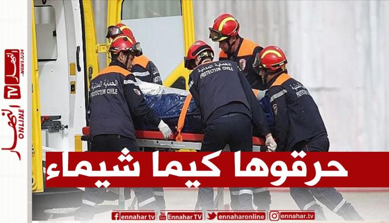 وٌجدت محروقة ومغطاة بالعجلات.. العثور على جثة امرأة بغابة فيض غريب في سطيف