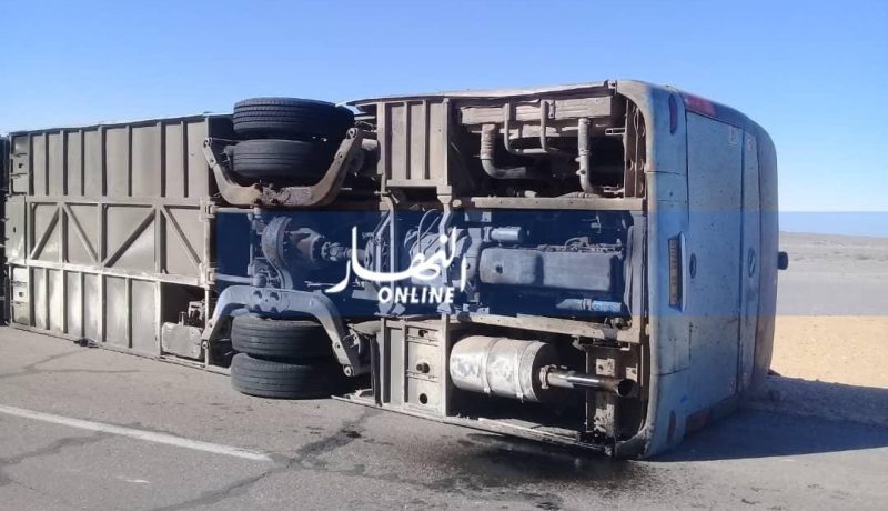 إنقلاب حافلة يخلف 10 جرحى بسطيف