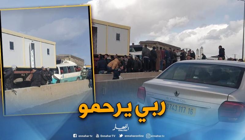 قتيل و14 جريح في حادث مرور بالطريق السيار شرق-غرب بالبليدة