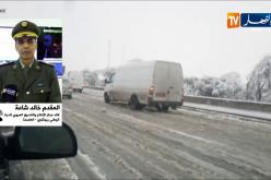 تضرر 9 طرق وطنية و17 ولائية جراء الثلوج المتساقطة