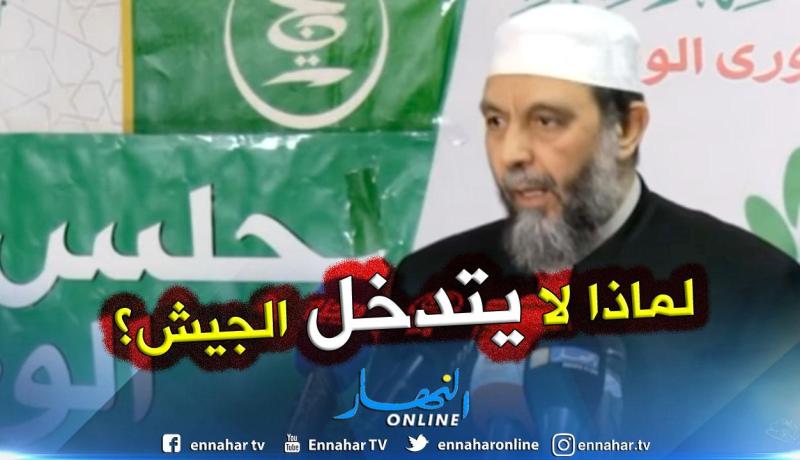 جاب الله: على الجيش التدخل وتعطيل العمل بالدستور لنصرة الشعب