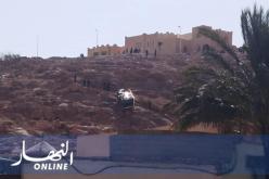 بالصور.. سقوط شاحنة للدرك الوطني من الجبل بغرداية