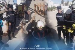 مناورة تطبيقية للإنقاذ داخل الآبار بالوادي