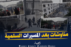 بالفيديو والصور .. مناوشات وشغب بعد نهاية المسيرات السلمية بالعاصمة