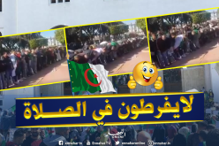 للجمعة السادسة على التوالي يحافظ المتظاهرون على صلاة العصر جماعة بالشوارع