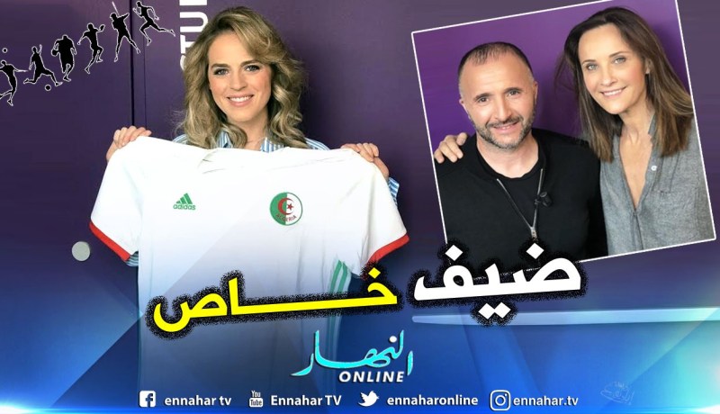حسناء “بيين سبورتس” تستضيف “بلماضي” !!