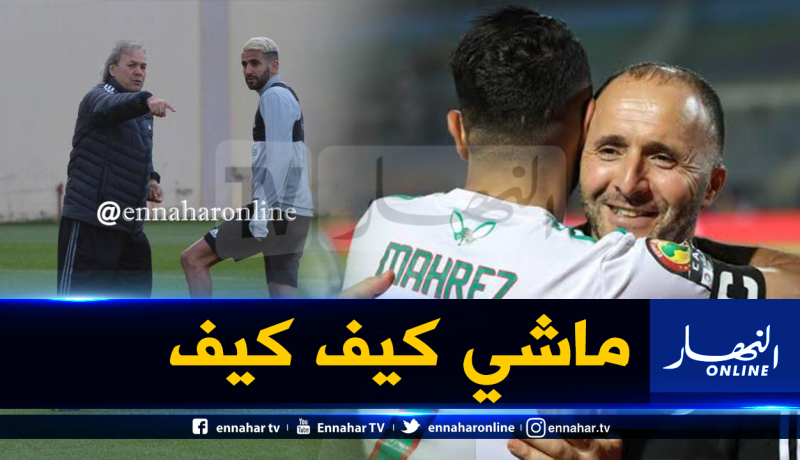 محرز: “بلماضي أفضل من ماجر ولديه لمسته الخاصة”