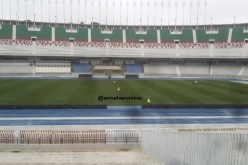 بالصور.. أرضية 05 جويلية جاهزة لإحتضان الداربي رغم تساقط الأمطار