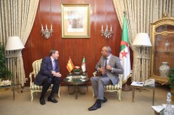 بدوي يستقبل سفير مملكة إسبانيا الجديد لدى الجزائر