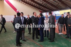 بالصور.. وزير الشباب والرياضة في زيارة تفقدية للمركز الرياضي للإناث 