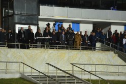 ميهوبي، ولد علي، وحداد في المنصة الشرفية