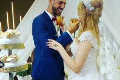 بالصور.. زفاف بلقروي مع حسناء تونسية