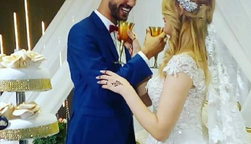 بالصور.. زفاف بلقروي مع حسناء تونسية