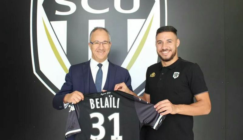 بلايلي يلتحق رسميا بـ “أنجي” الفرنسي