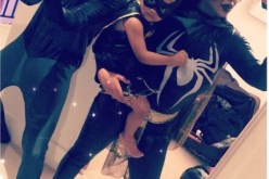 محرز يحتفل بـ”الهالوين” !