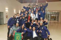 بالصور..هكذا ودع لاعبو المولودية زميلهم عواج بعد فسخ عقده بالتراضي