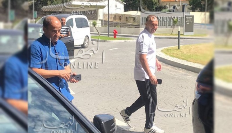 بالصور..مدان يستقبل بلماضي بفندق الشيراطون بعنابة