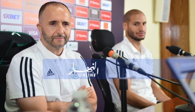 بلماضي يُكافئ “قديورة” ويهنئه أمام الجميع
