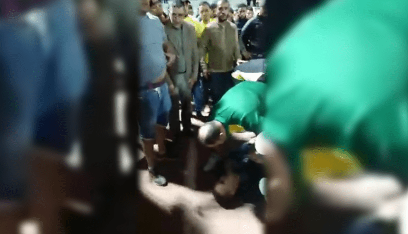 بالصور.. إصابات وسط أنصار الكناري بسطيف