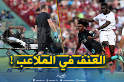 بالفيديو.. إصابة “خطيرة” للجزائري “لعروسي” في ودية “ليفربول- إشبيلية”