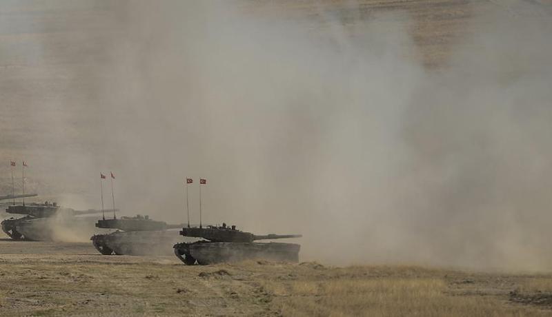 الجيش التركي يدمر 175 موقعا لداعش بشمال سوريا