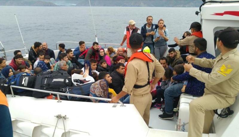 توقيف 42 مهاجرا غير شرعي أغلبهم سوريون في تركيا