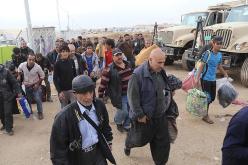 نزوح أكثر من 79 ألف عراقي منذ بداية العملية العسكرية بالموصل