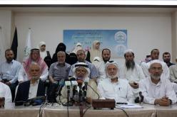 علماء فلسطينيون يتضامنون مع يوسف القرضاوي !