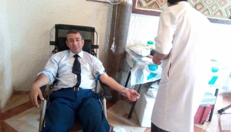 شرطة الجلفة تتبرع بدمها