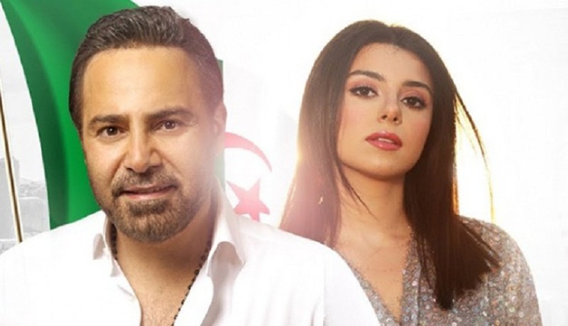 عاصي الحلاني وإبنته “ماريتا” يباركان للجزائريين تتويج الخضر