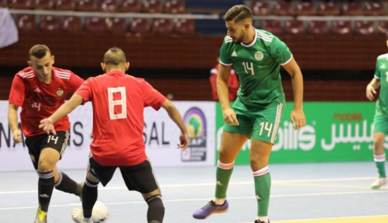 المنتخب الوطني داخل القاعة يُقصى بشرف ضد ليبيا