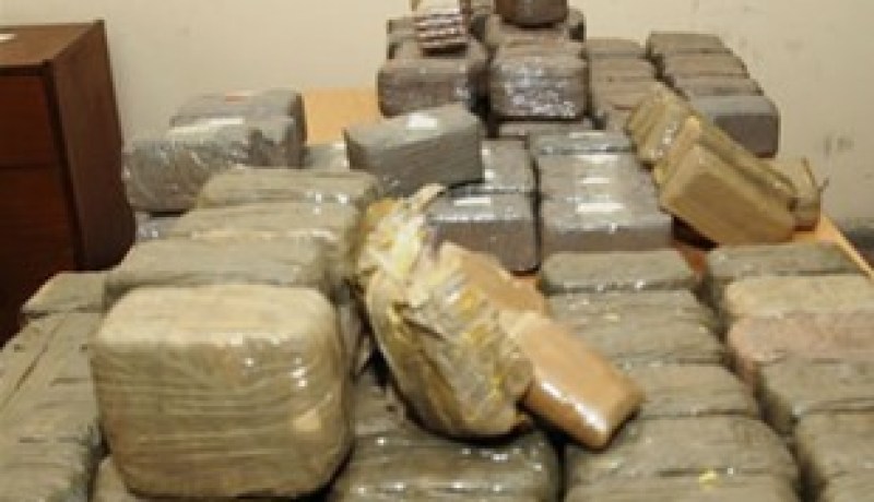 حجز حوالي 200 طن من المخدرات في 2013 من بينها 4ر63 طنا من طرف الجمارك