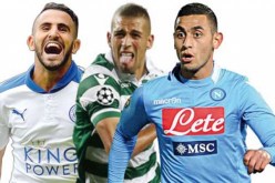 ثلاثي دولي جزائري في التشكيلة المثالية لـ 11 لاعب إفريقي لكرة القدم