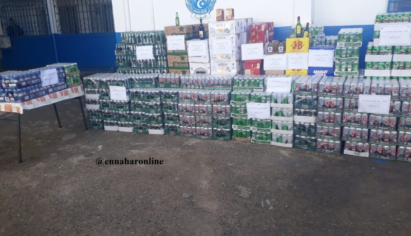 توقيف بارون خمور وحجز 4500 قارورة «ويسكي» و«فودكا» في بواسماعيل بتيبازة